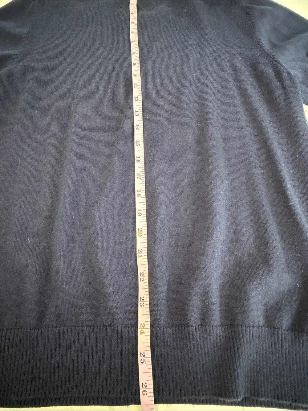 Apt. 9 Men’s Merino Wool Blend V-Neck Argyle Sweater Navy Blue Teal Gray M
